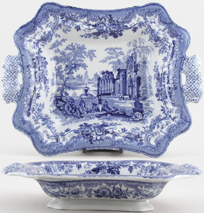 Vegetable Dish Base c1910